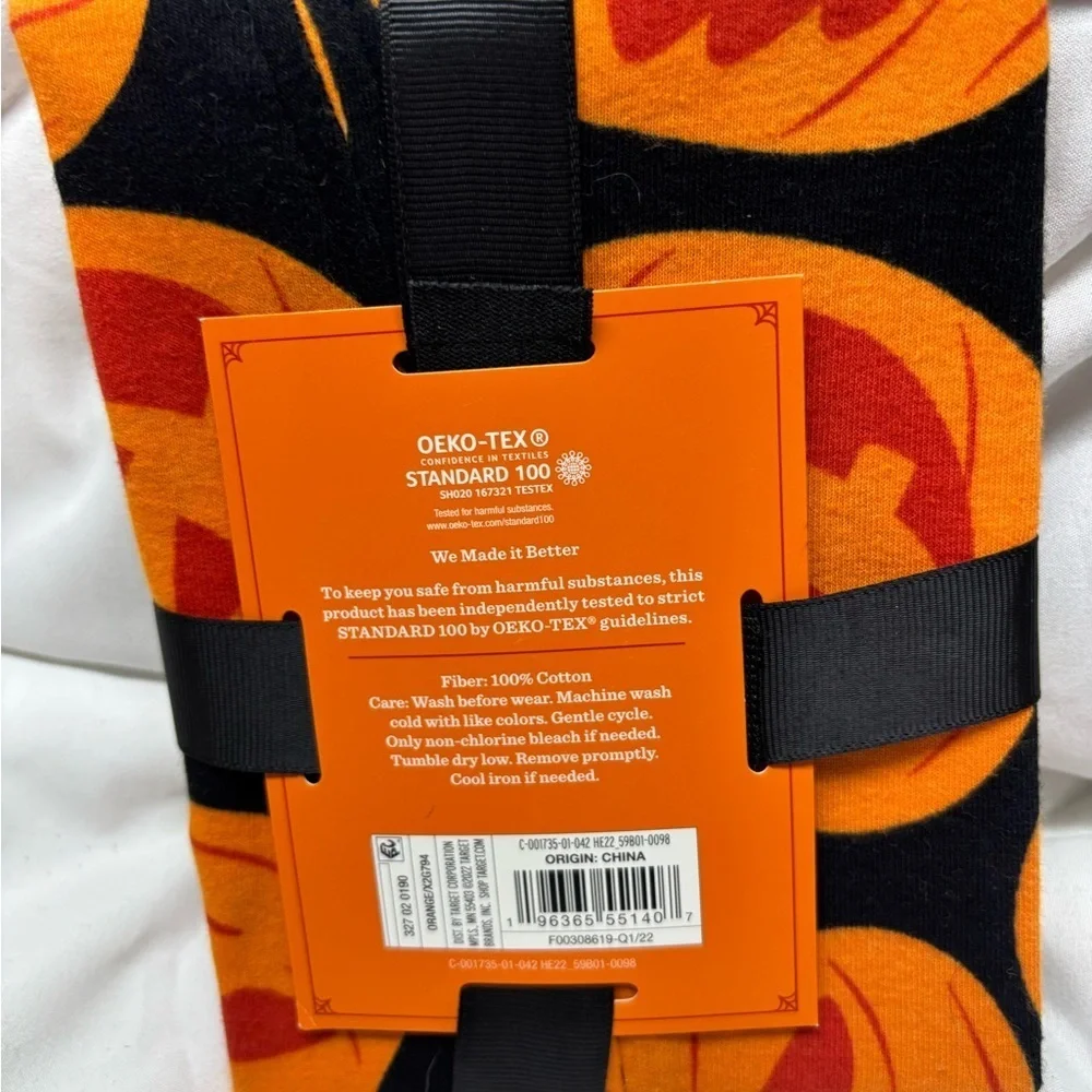 Hyde &Eek Toddler Unisex 3-6 Month 2-Pc Halloween Pajama Set NWT